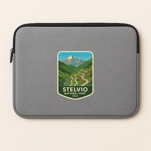 Stelvio Italy Iron On Heat Transfer Vinyl HTV Die-Cut World National Parks