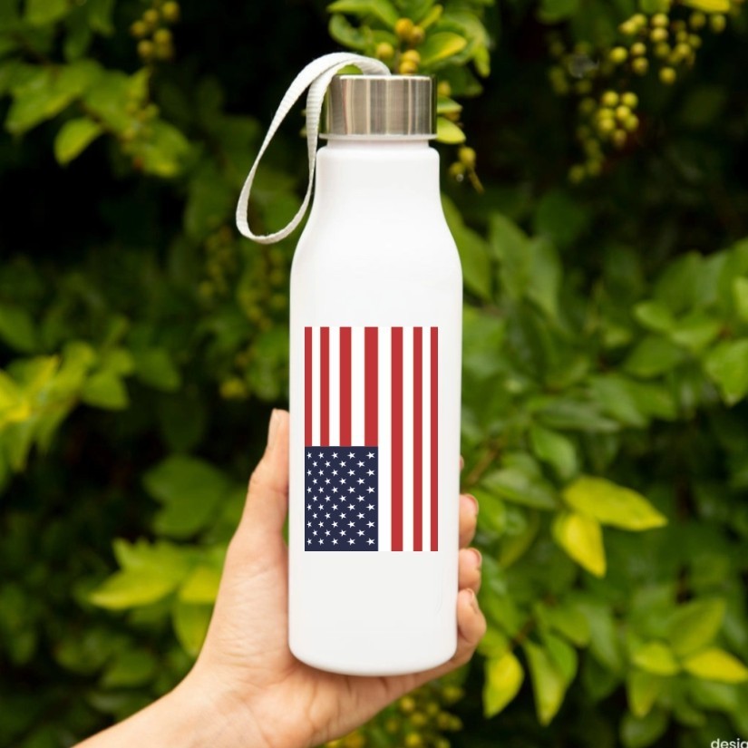 American Flag USA Sticker Vinyl Sticker Different Sizes Window, Helmet, Laptop