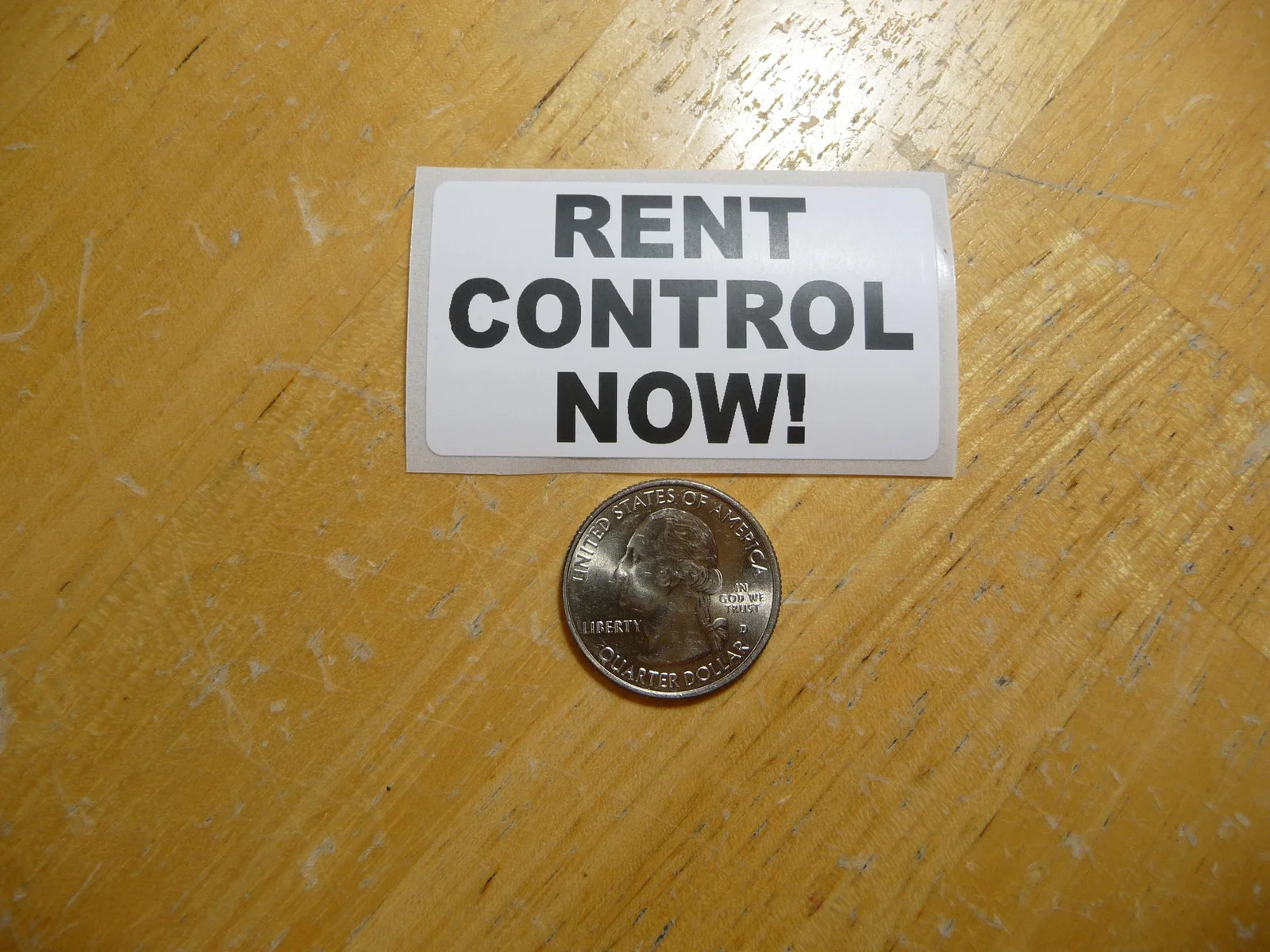 RENT CONTROL NOW STICKER DECAL 1 – 50 BULK PACK FUNNY APARTMENT HOUSING
