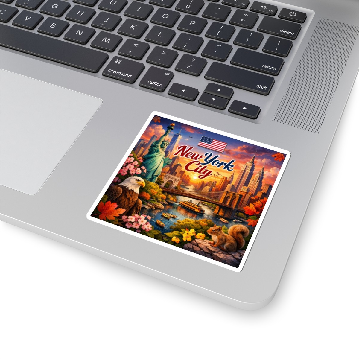 New York City Sticker | Statue of Liberty, Empire State Building