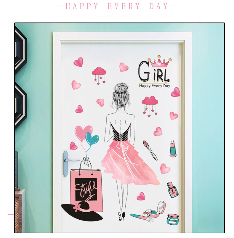 Removable Vinyl Wall Decal Girl Sticker Art Home living Room Bedroom DIY Decor