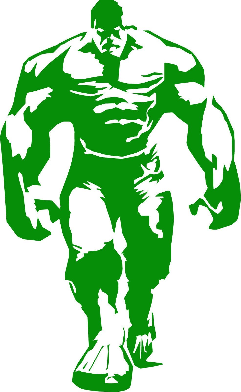 Hulk vinyl decal bumper sticker marvel comic book dvd bluray avengers