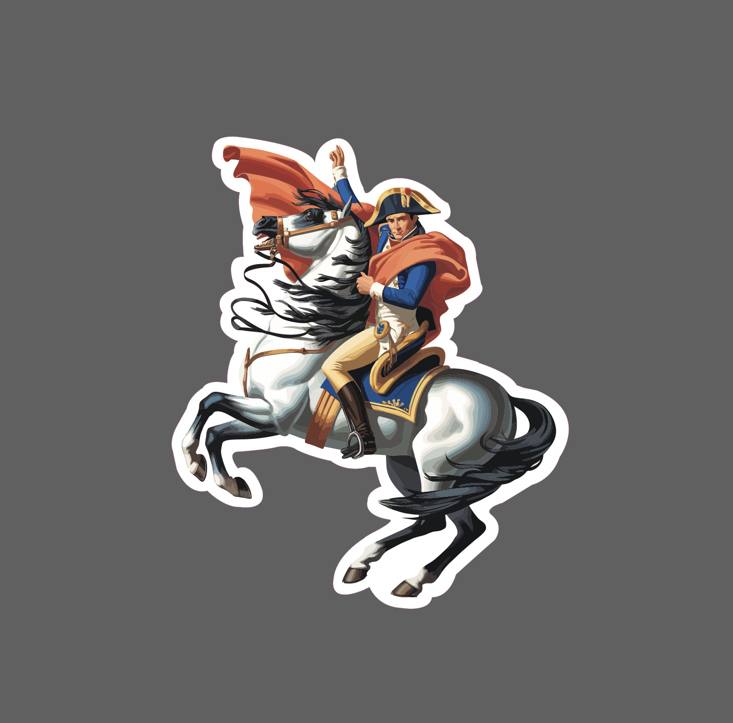 Napoleon Bonaparte Sticker France Waterproof War Leader History Free Gift NEW
