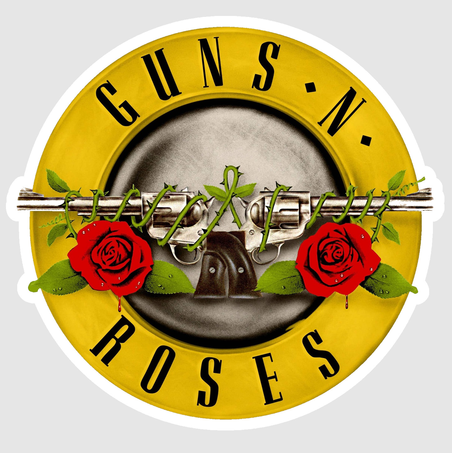 Guns N Roses Decal Laminated Vinyl Sticker Car Truck Window Laptop 01