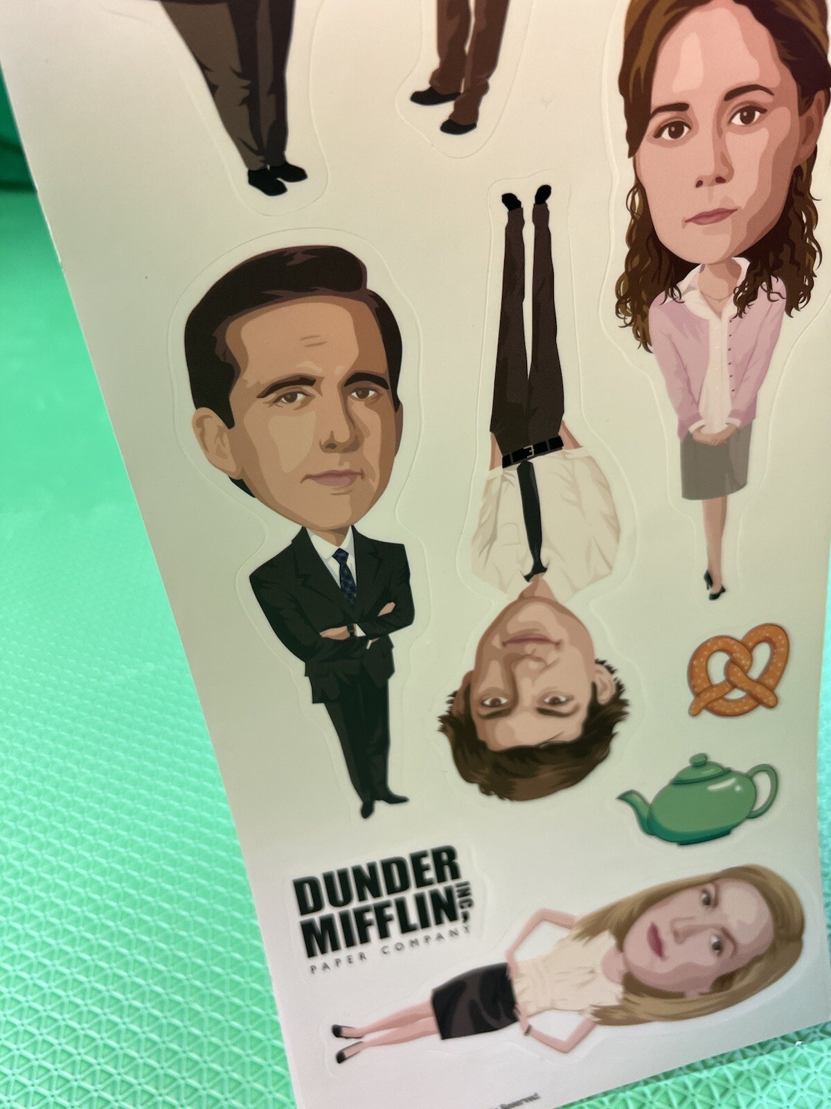 THE OFFICE Wall Decals Stickers DUNDER MIFFLIN Michael Scott Dwight Shrute