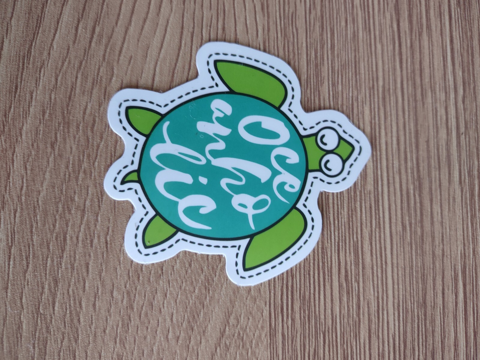 Super Cute & Funny Oceanholic Turtle StickerBrand New
