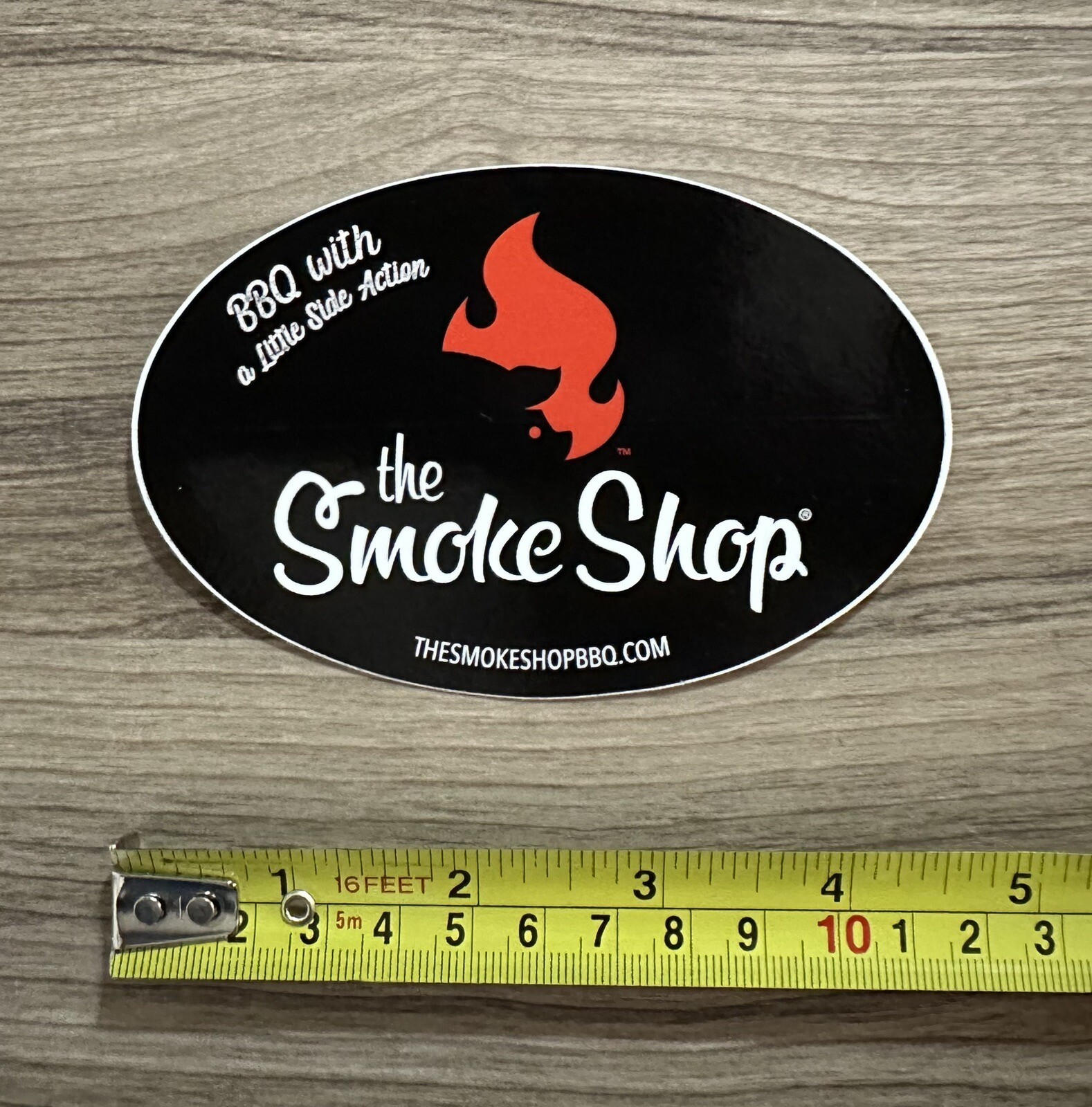 The Smoke Shop BBQ Sticker Decal Boston Cambridge Massachusetts Restaurant