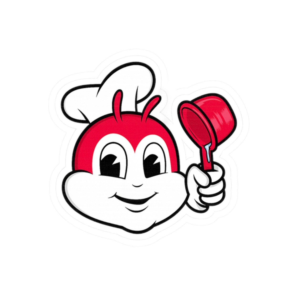 Jolly Chef Bee Sticker | Kiss-Cut Sticker