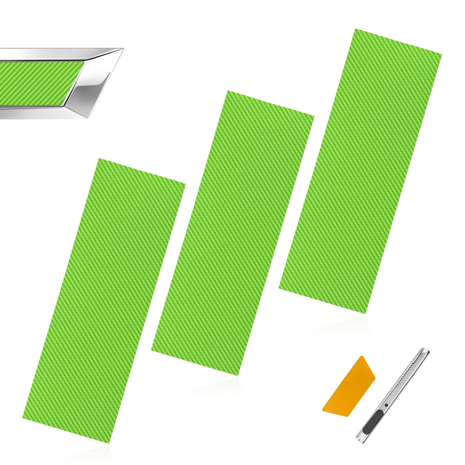 3pcs Bowtie Emblem Logo Stickers Cut DIY Decals, 11.8" x 4" Universal Logo Ov…