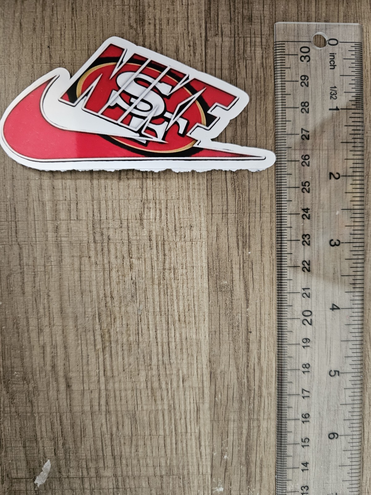 San Francisco 49ers Nike Sticker