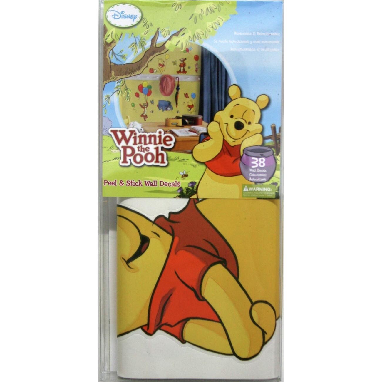 RoomMates RMK1498SCS Winnie The Pooh and Friends Peel and Stick Wall Decals