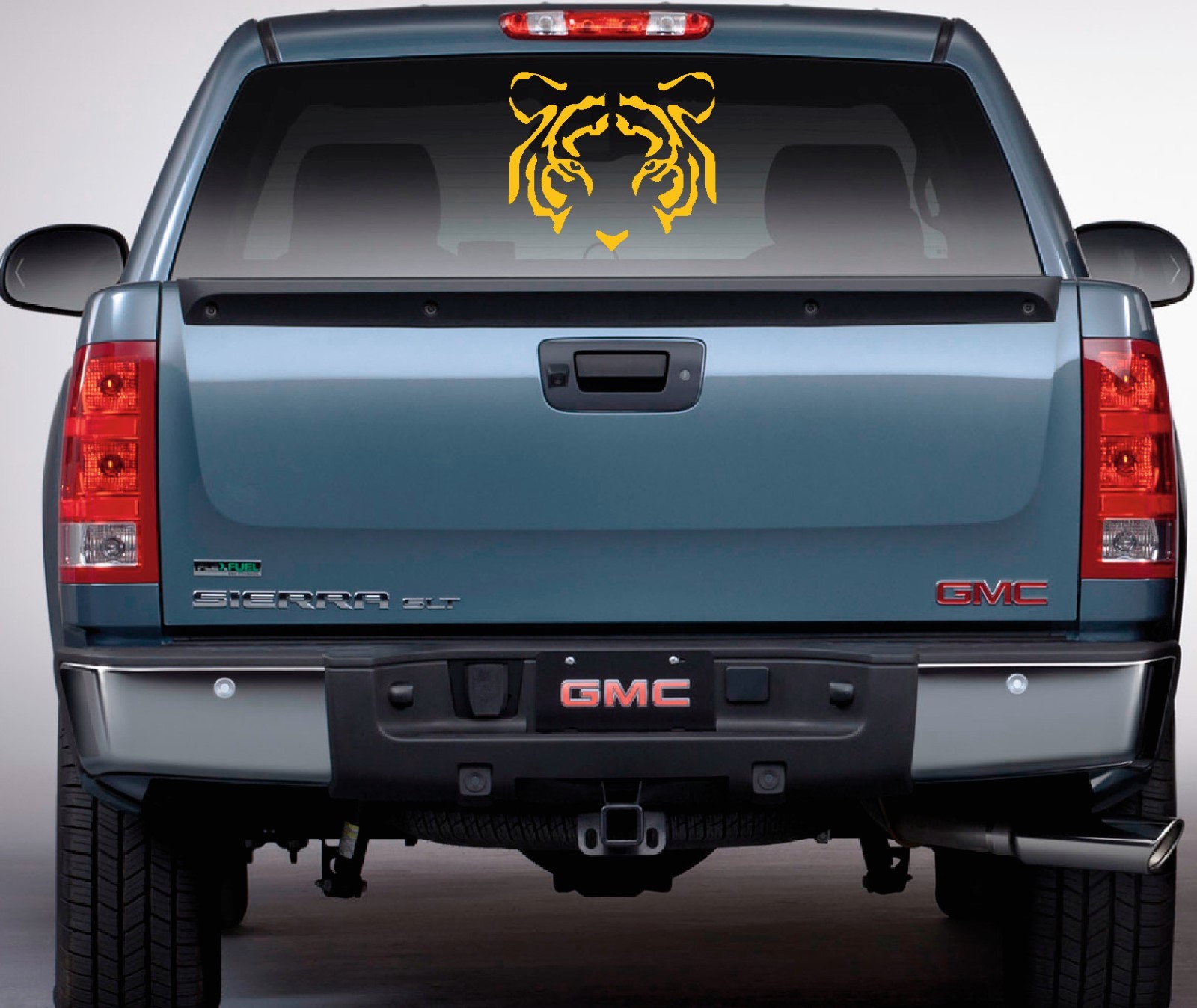 Tigres UANL Tiger Face Decal Sticker Club de futbol NL Nuevo Leon Mexico Soccer