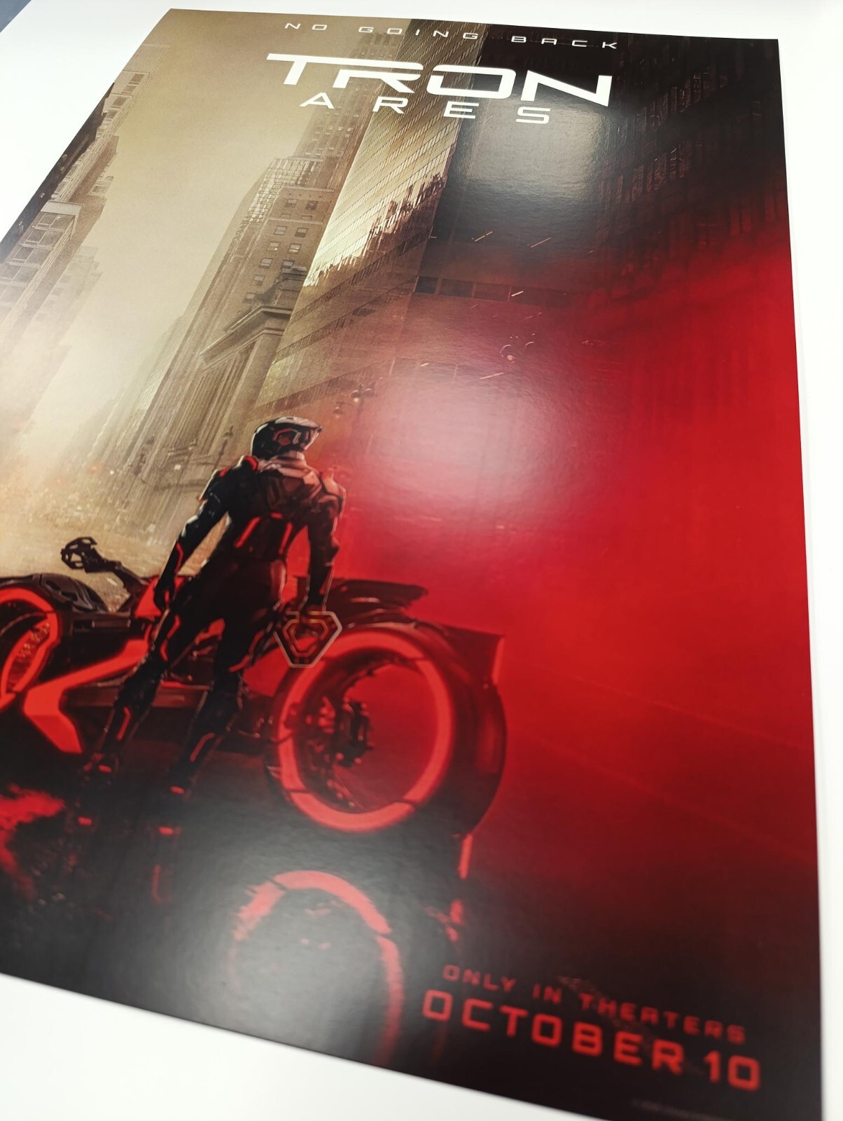Tron Ares Poster Movie 2025 Jared Leto 🍿🏍🎬
