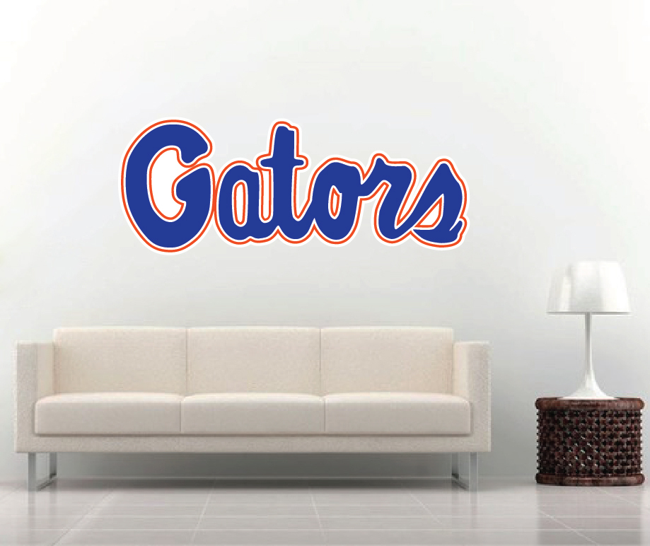 Florida Gators Logo Vinyl Sticker Decal **MANY SIZES** Cornhole Truck Car