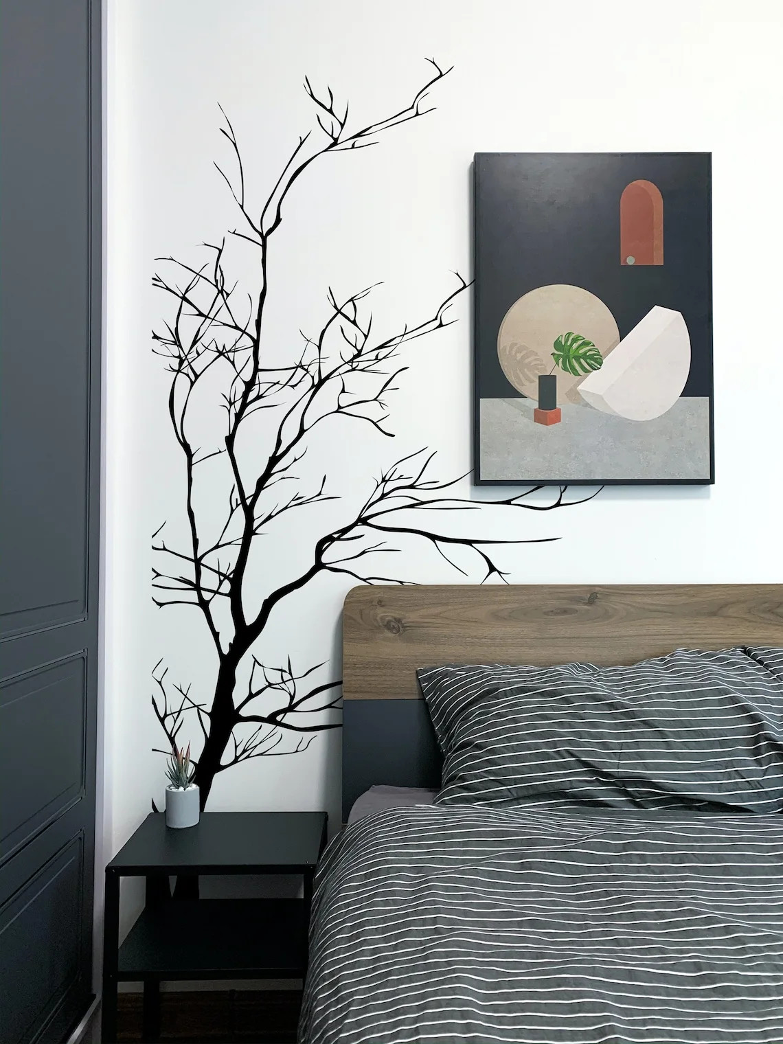 Bare Branches Wall Sticker, Bedroom Nursery Office Home Bedroom Wall Sticker
