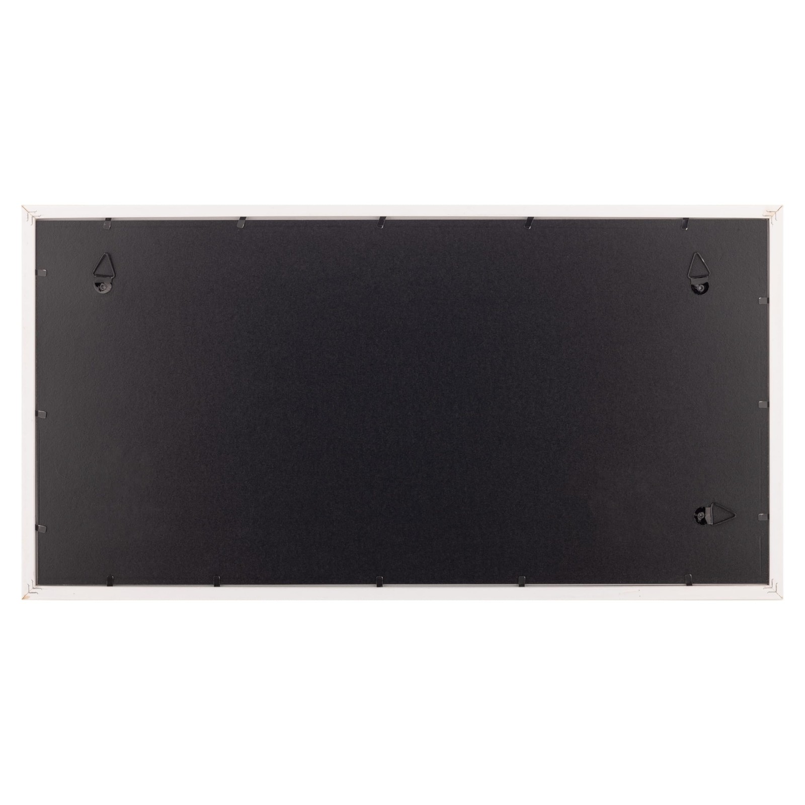 Snap – 10"x20" White Wood Wall Poster Frame – Wall Mount Display – Perfect Fi…