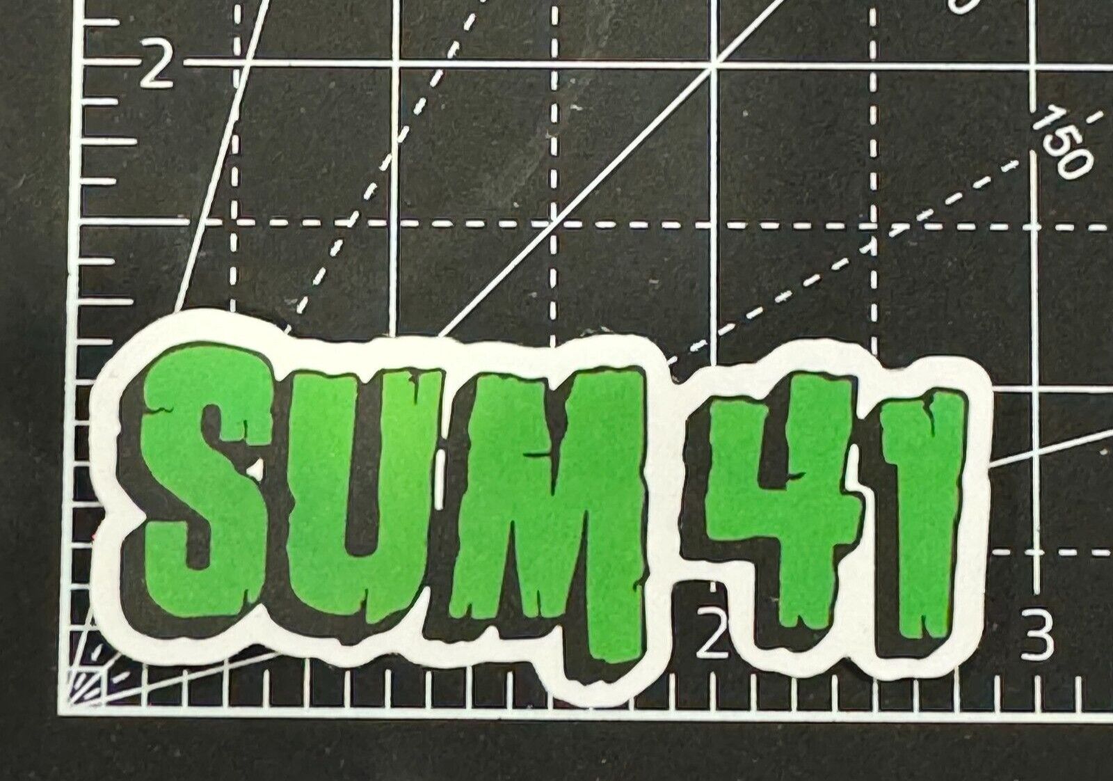 SUM 41 Canadian Punk Rock Band Logo Vinyl Decal Sticker Bomb Skater HardCore