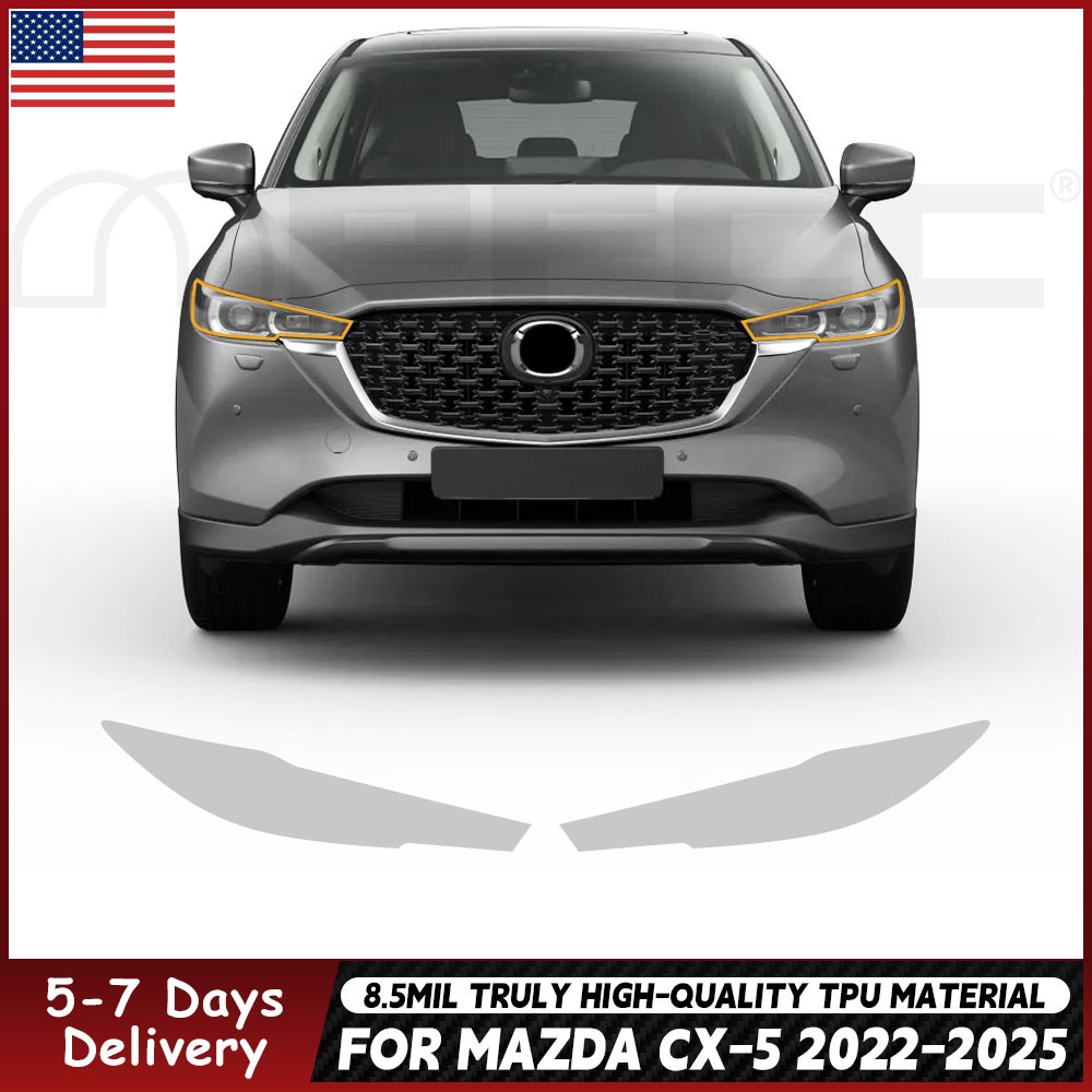 For Mazda CX-5 CX5 2022-2025 Paint Protection Film PreCut TPU PPF Clear Bra Kit