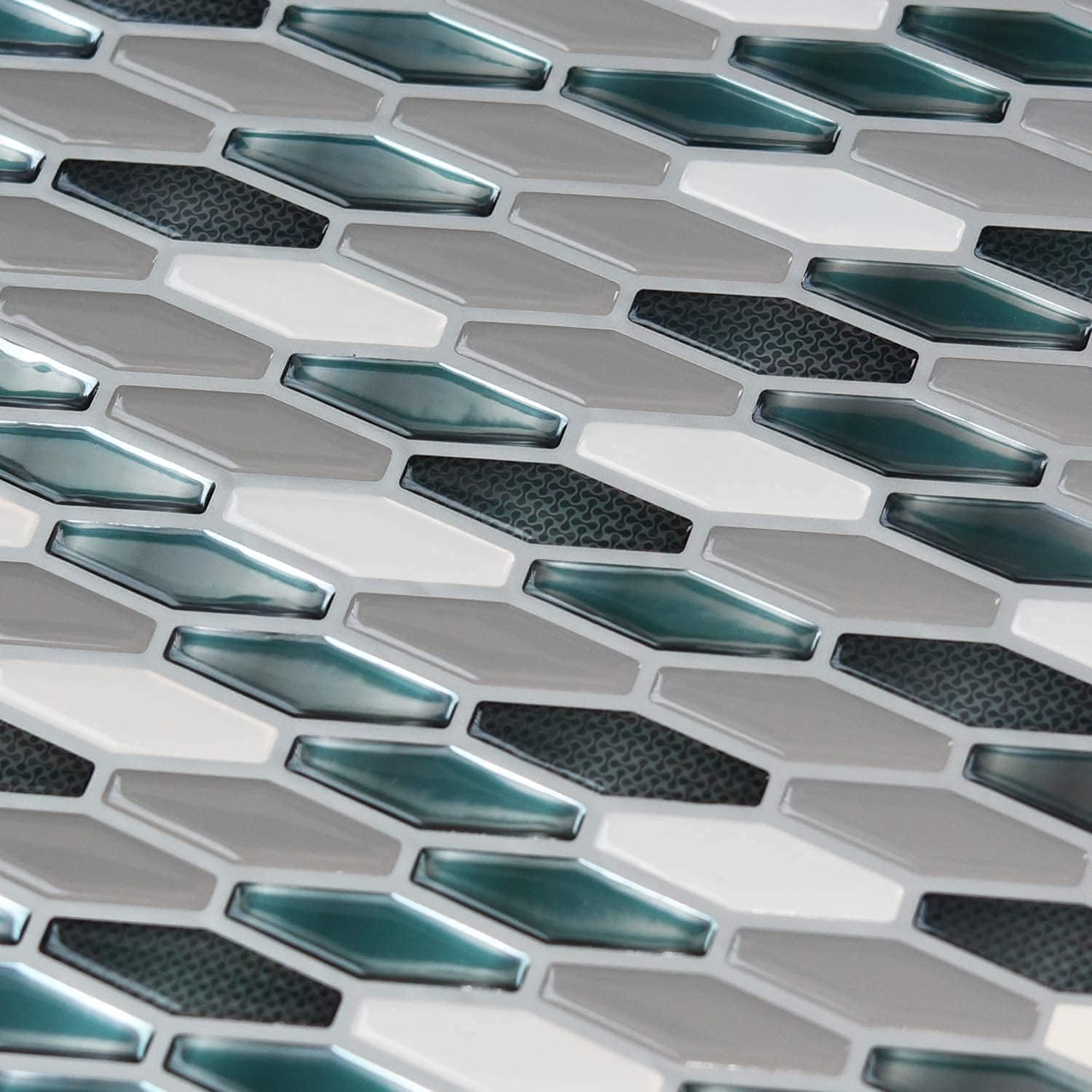Transform Your Walls with 12" x 12" Heat-Resistant Marble Peel and Stick Tiles
