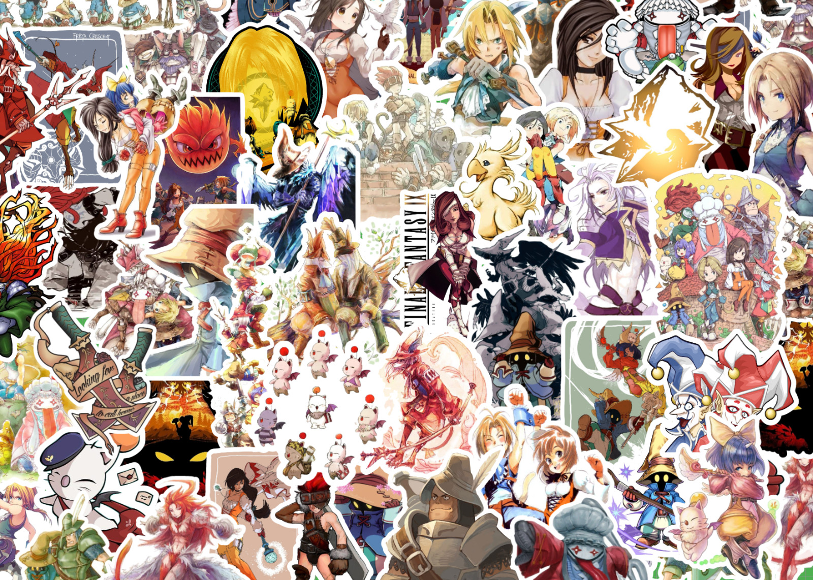 25/50 Final Fantasy IX Sticker Pack – Waterproof Vinyl – FFIX