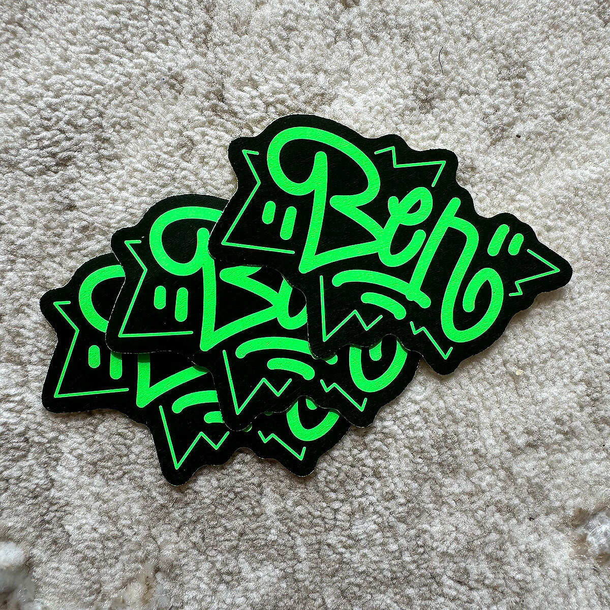 Name Sticker Pack : BEN | for school or Office | Graffiti | Calligraphy