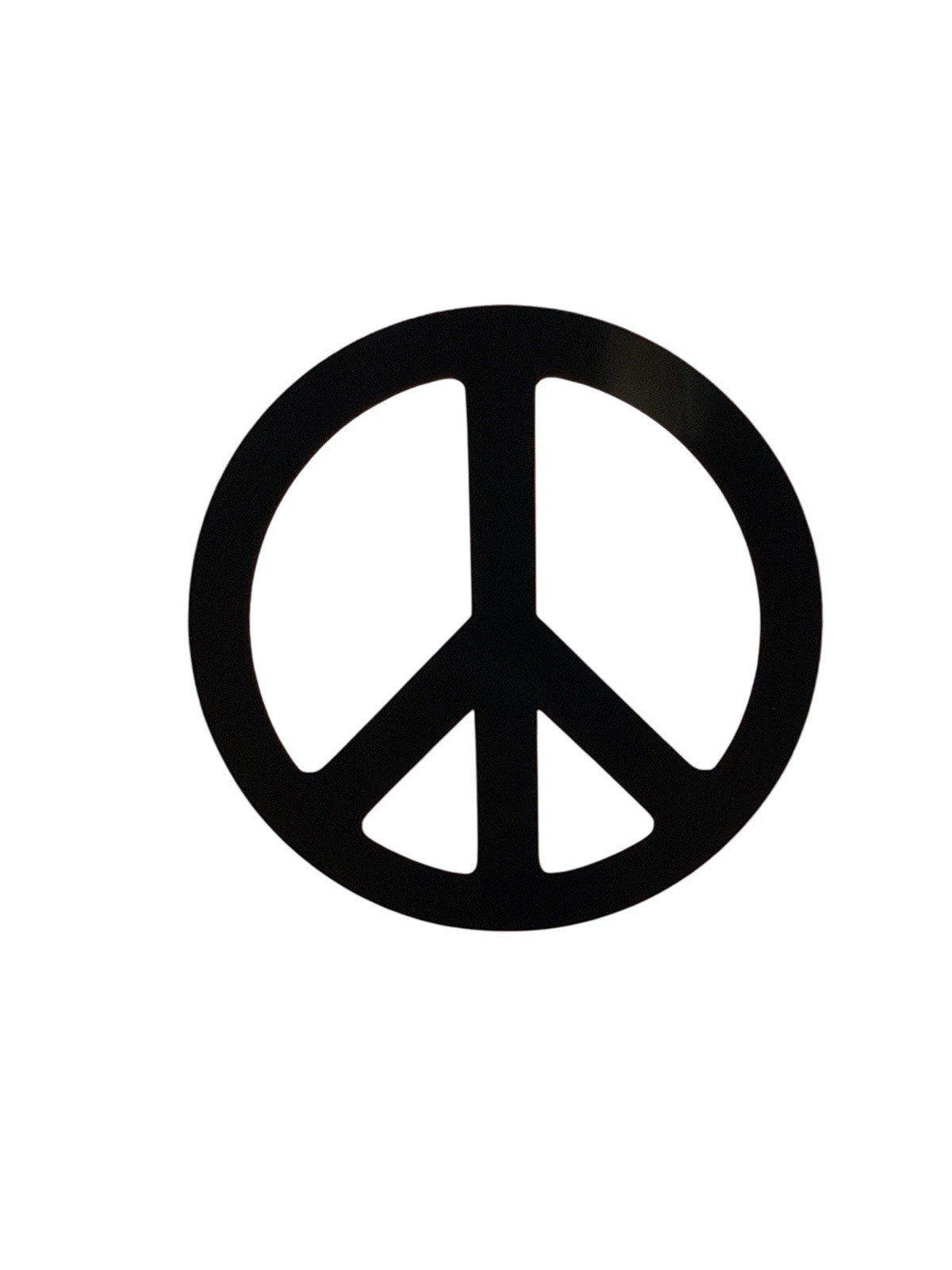 Peace sign Vinyl Decal for car Windows Laptops any smooth surface