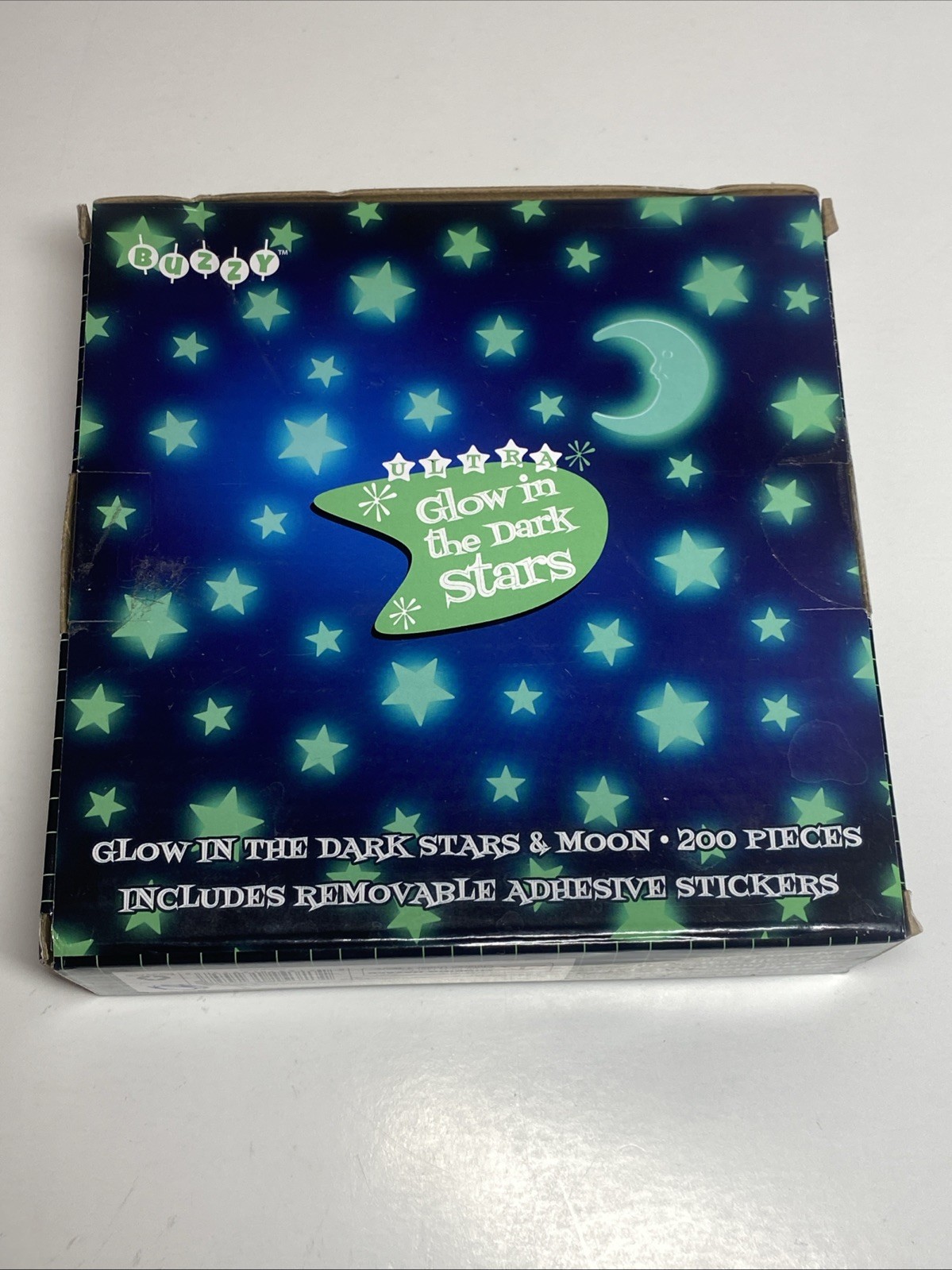 Glow In The Dark Stars With Moon 200 Pieces Removable Adhesive Stickers Included