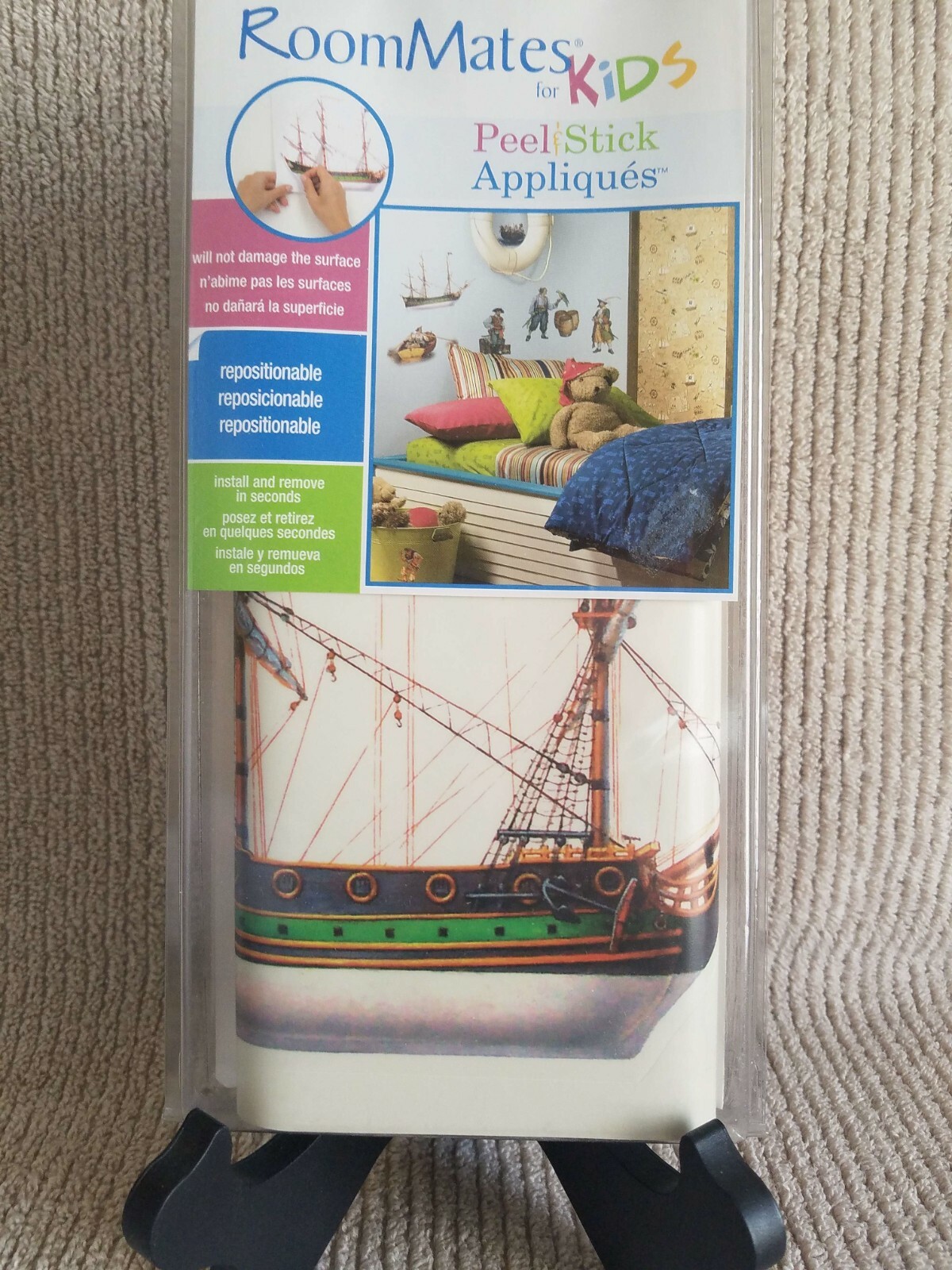RoomMates Pirates Peelable Appliques RMK1041SCS