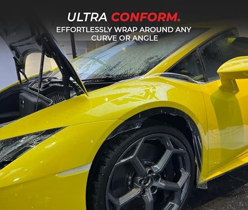 Barricade Premium Paint Protection Vinyl Film () 0.50" x 300" Clear Gloss