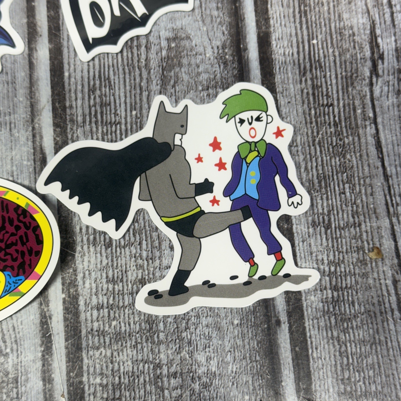 Batman Sticker Lot Of 18 Joker Harley Quinn Robin Water Bottle Laptop Fun DC Art