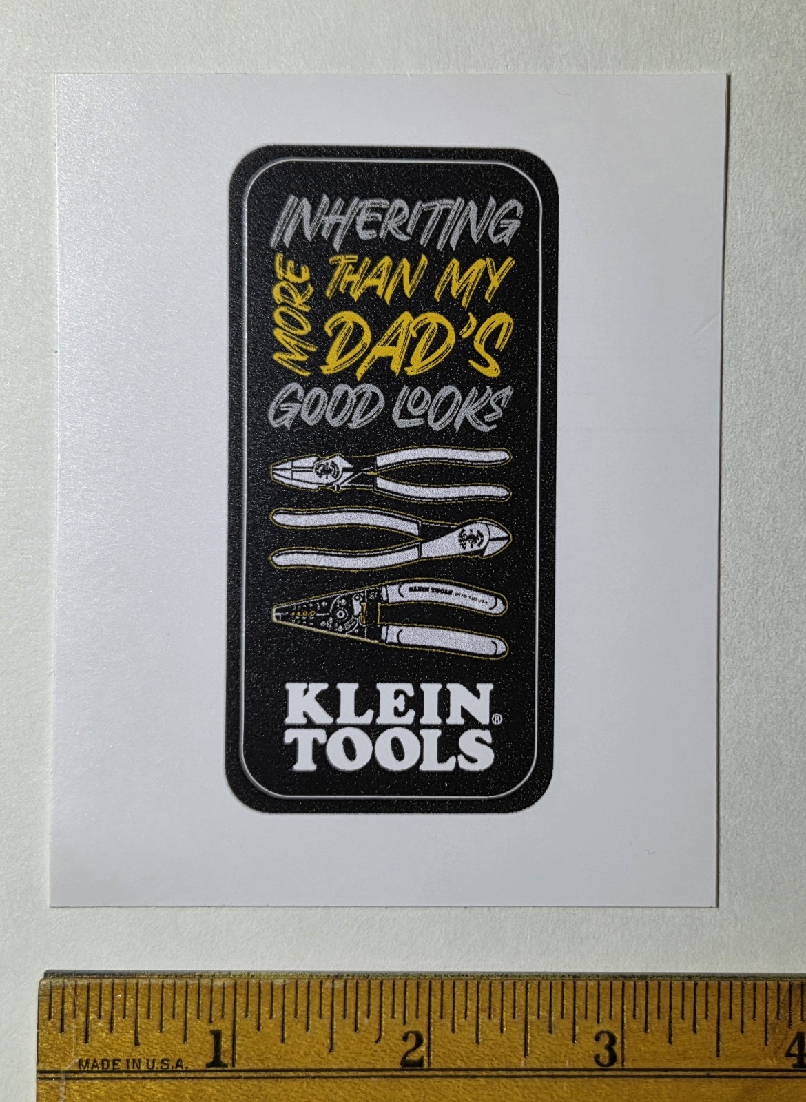 Klein Tools Tradesman Club Exclusive Giveaway Sticker June 2024