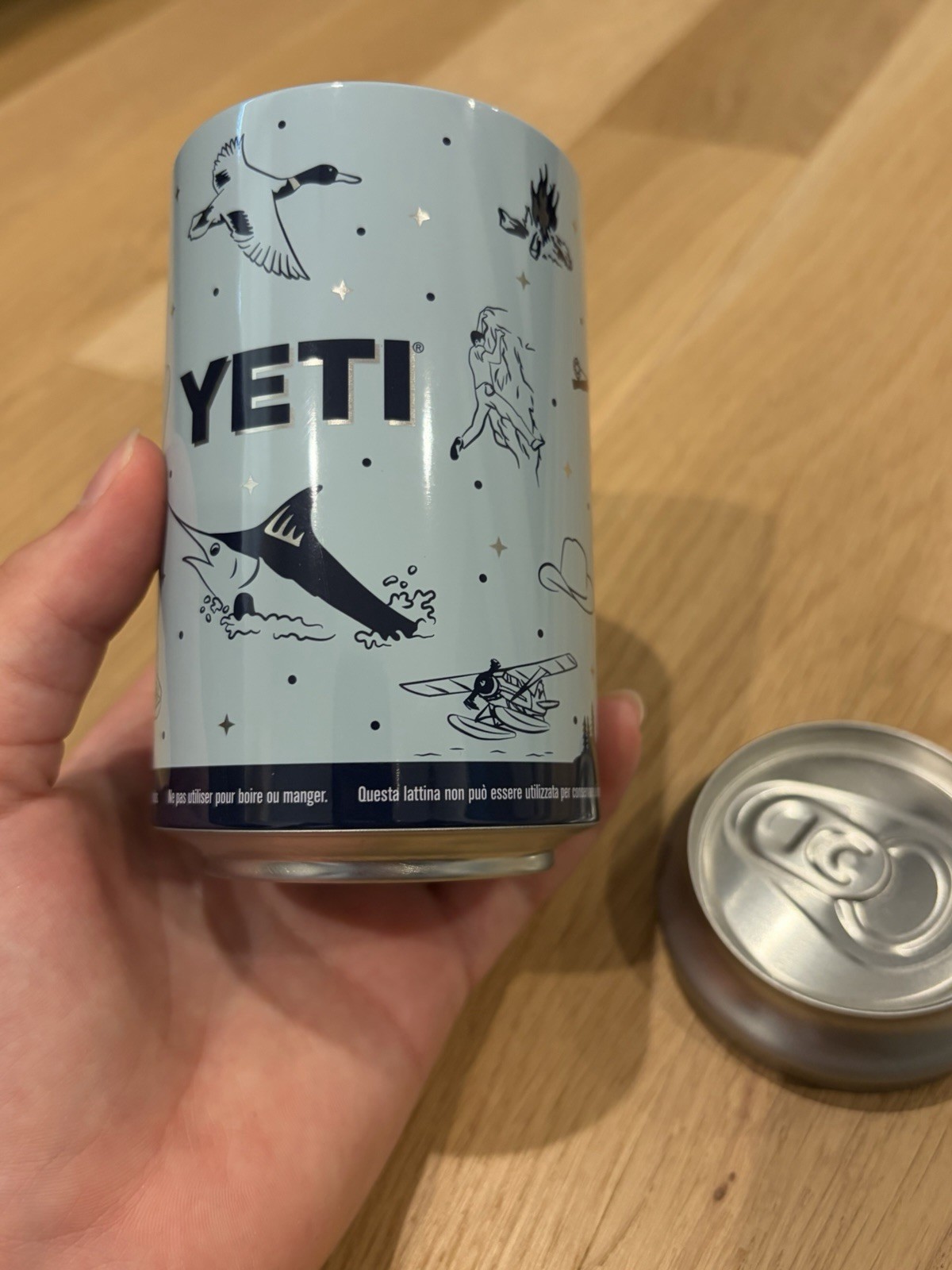 yeti stickers lot of 67 and Yeti cup/can Collectible