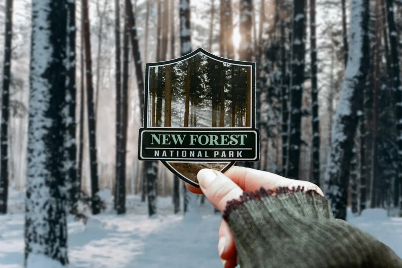 New Forest National Park Sticker – Adventure Travel Collection