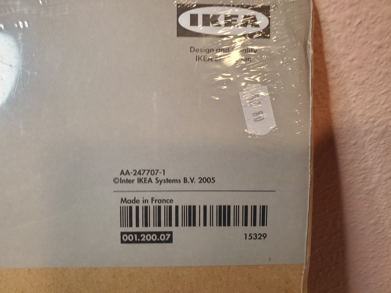 IKEA SLATTHULT KALOU WALL STICKERS 001.200.07 BLACK FLOWERS 2006 – NEW IN PACK!