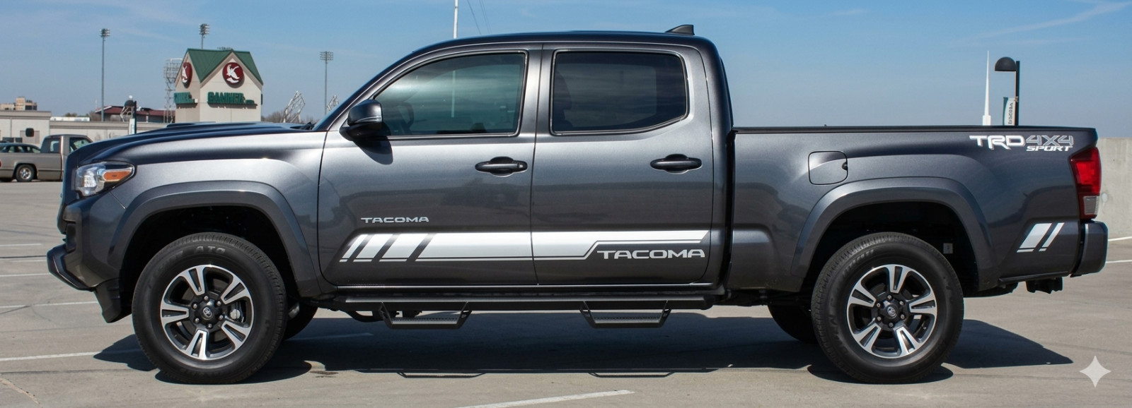 Core Decal Fits: 2015 – 2021 Toyota Tacoma 3M Vinyl Sticker Graphic Stripe