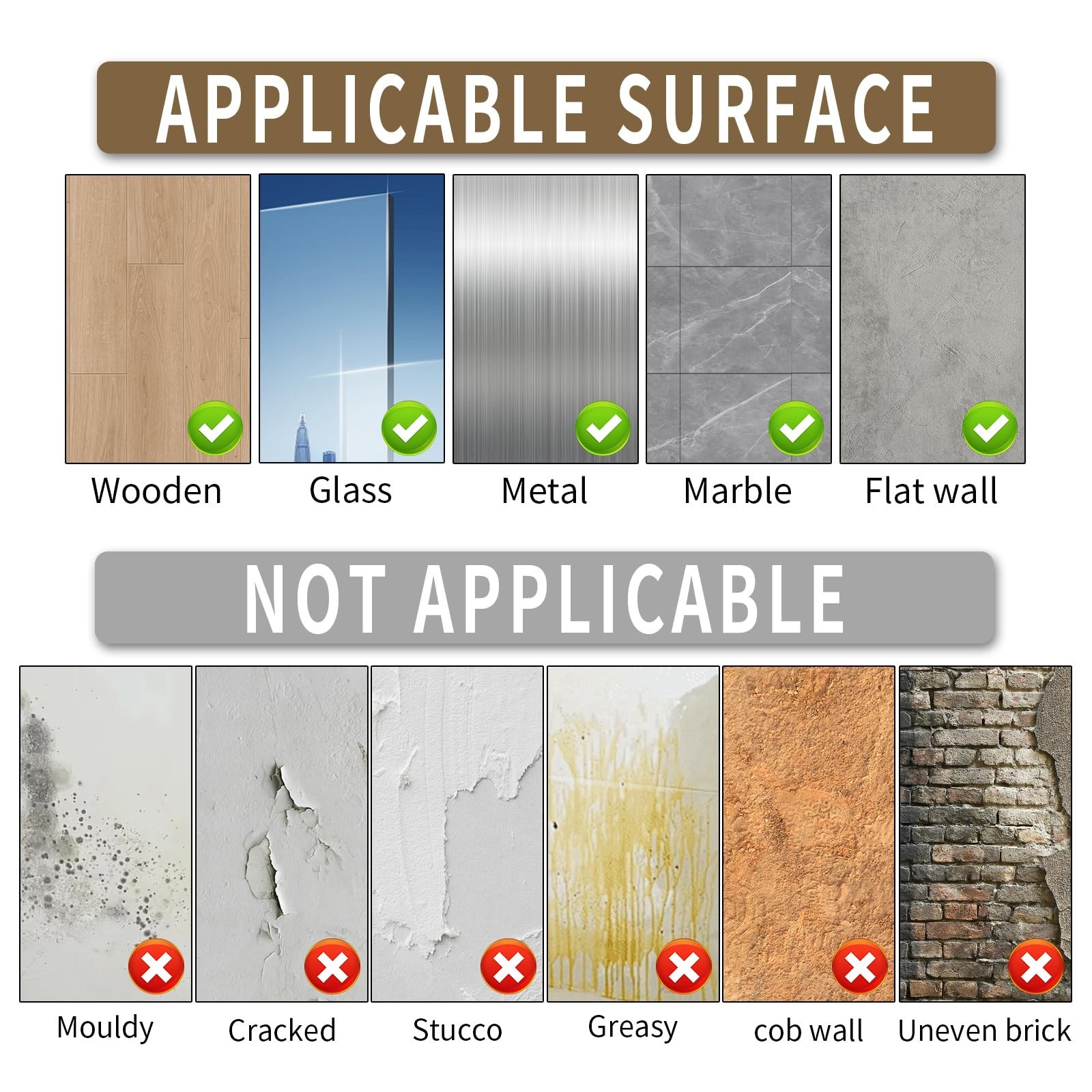 10 Sheets Peel and Stick Backsplash for Kitchen 12"X12" Renter Friendly Backs…