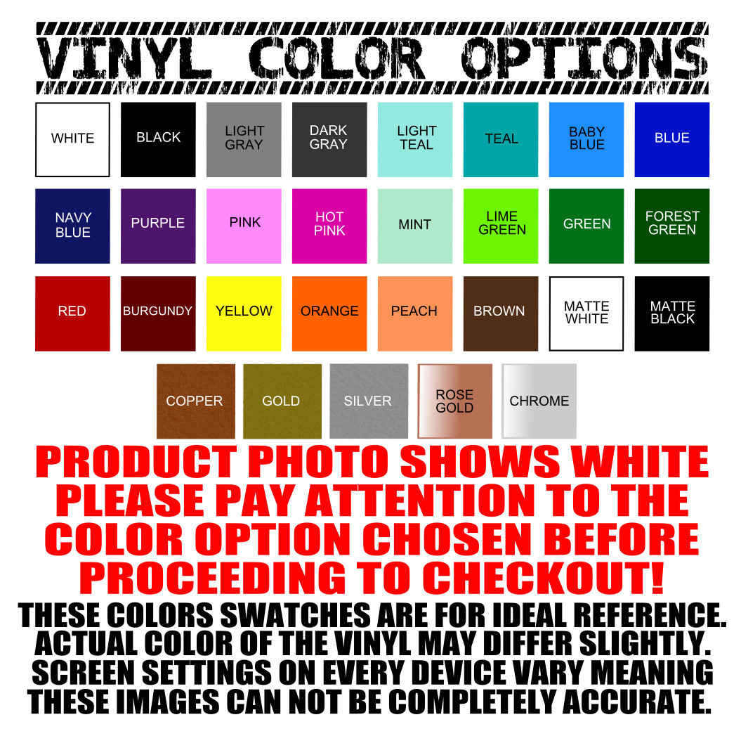 Custom Windshied Sticker Personalized Vinyl Decal Banner Rear Window Side Bottom