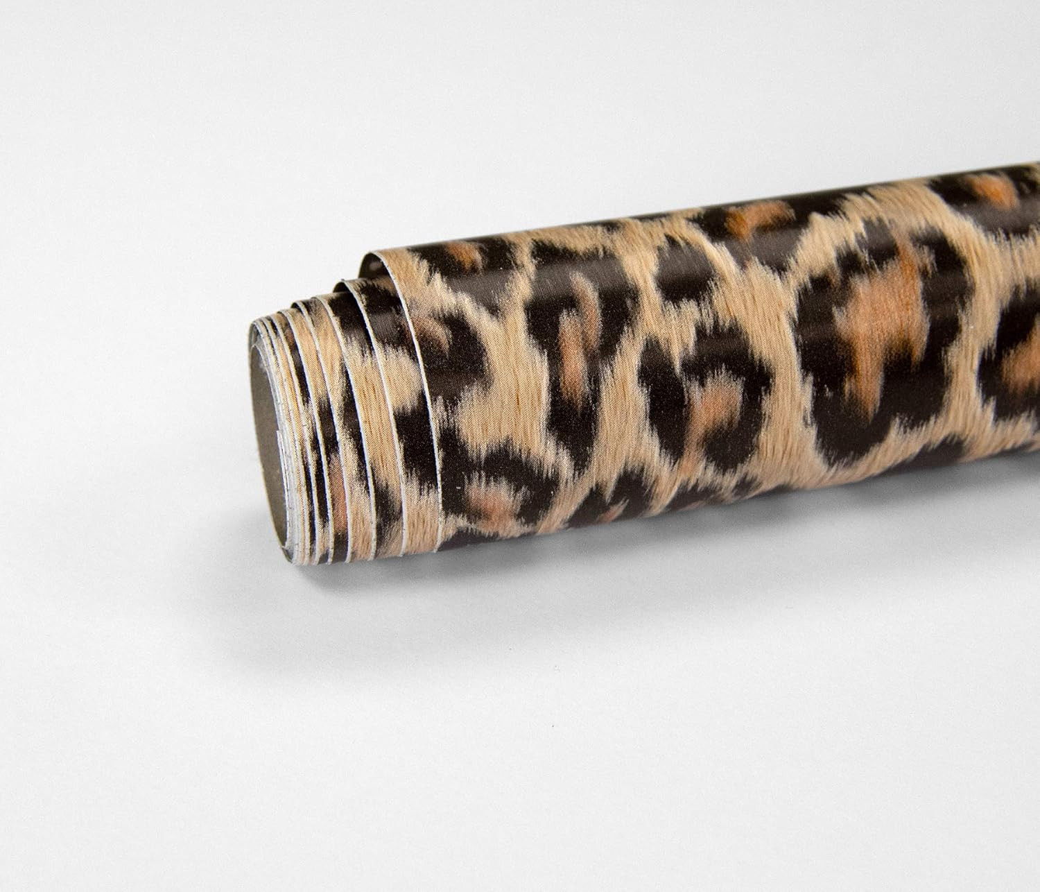FAB12134 Leopard Adhesive Film, Neutral , Yellow