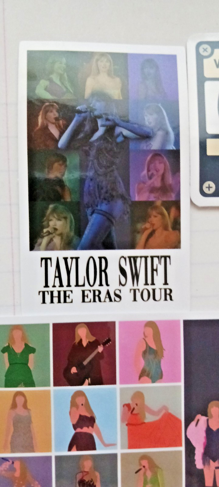 Taylor Swift Stickers 10 pcs. Party Favors , Water Bottle, Decor, Music FAN #4