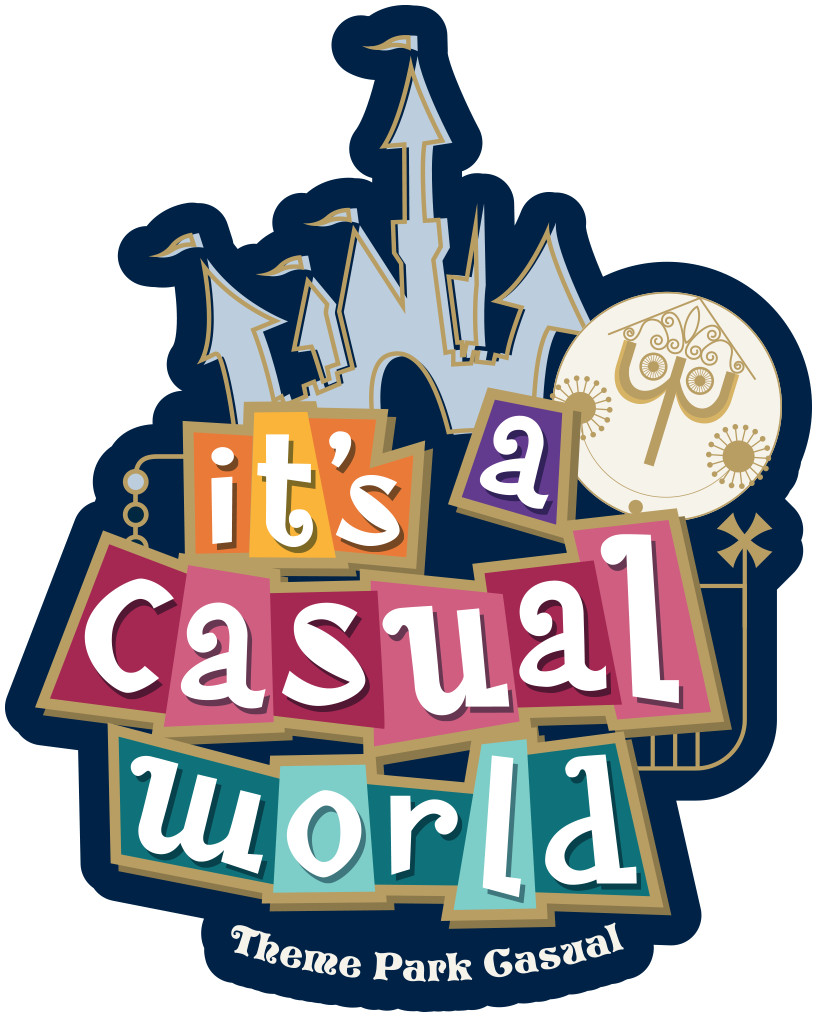 it's a casual world Sticker