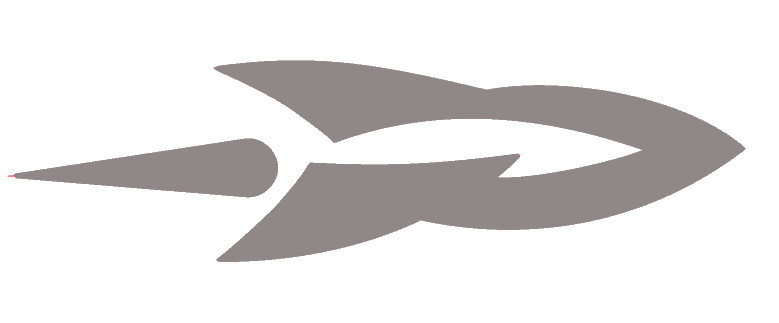 2 x ROCKET, (2 STICKERS) Decal Stickers for Cars, Windows, Laptop, Tablet
