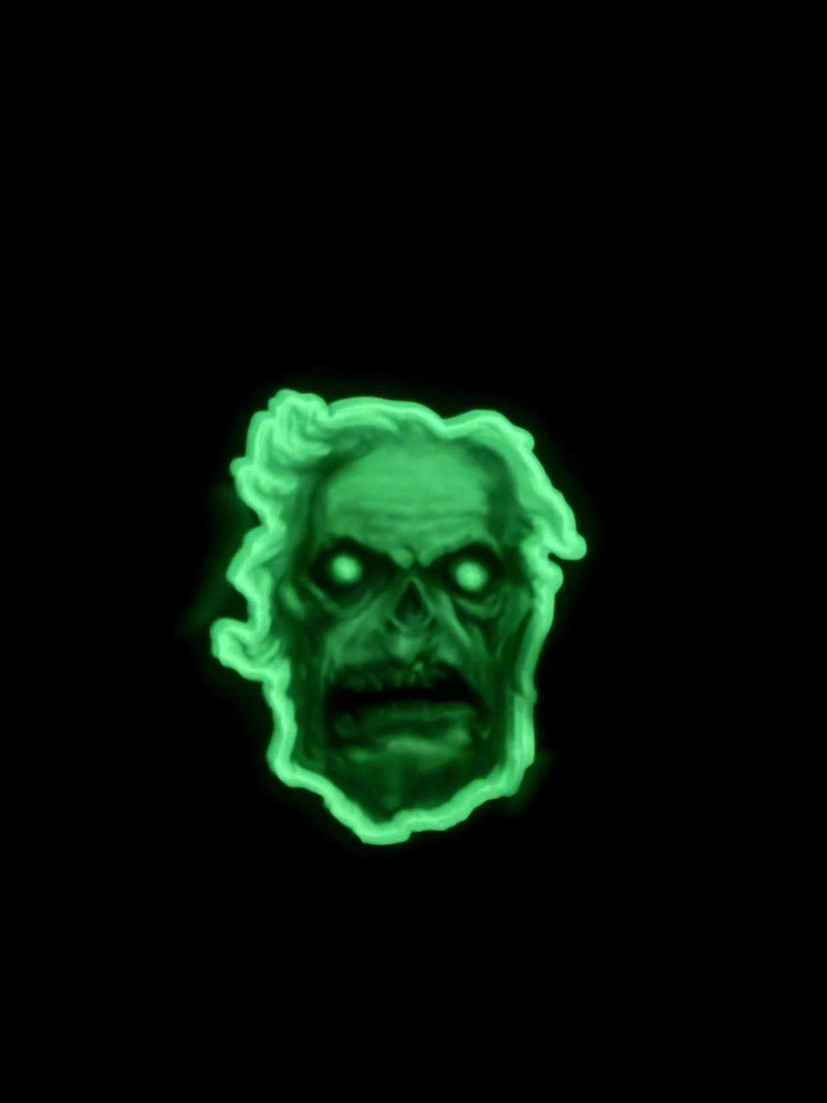 Halloween Glow In The Dark Ghastly Ghoul Sticker