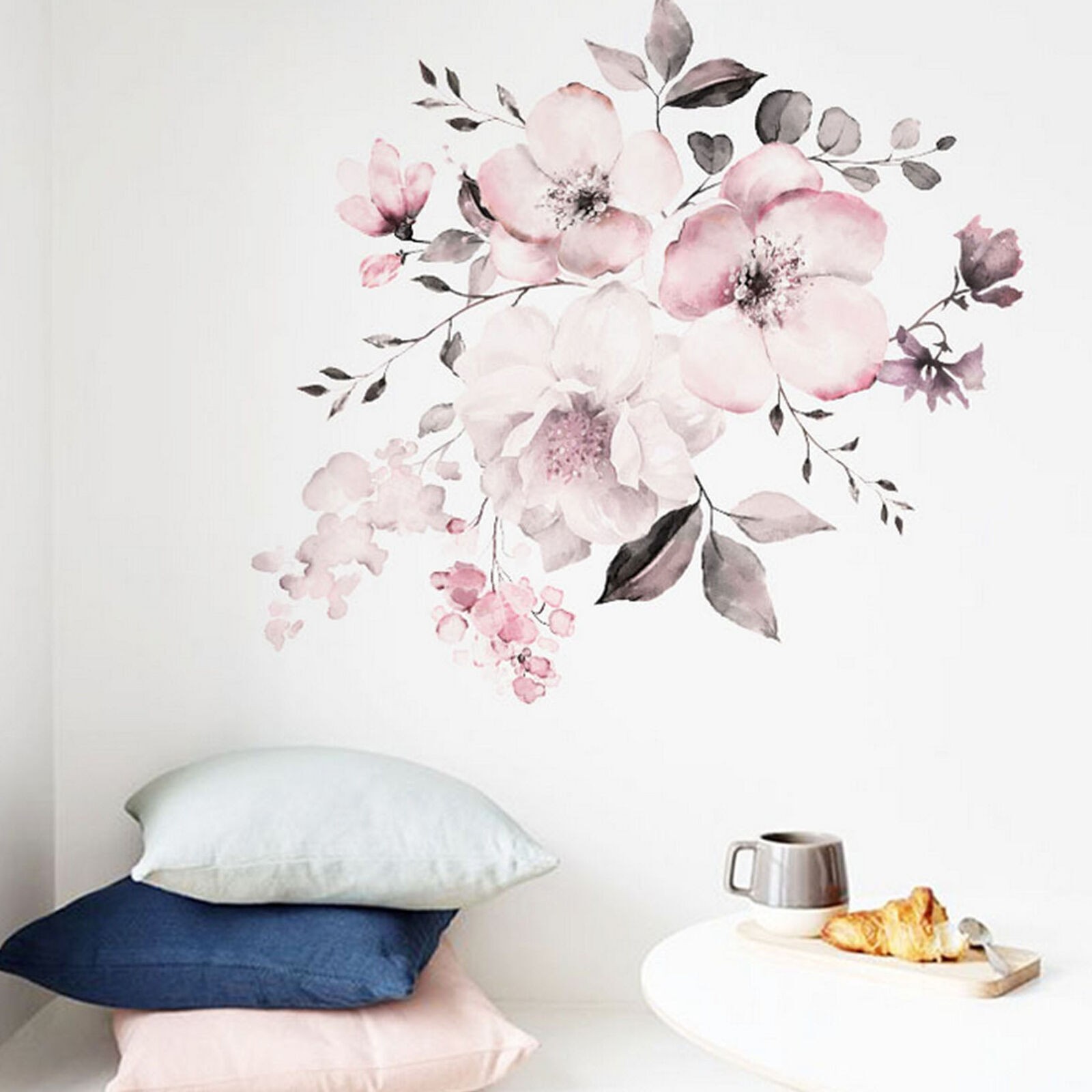 DIY Wall Sticker Decal Mural Vinyl Quote Home Room Decor Art 3D Flower Removable