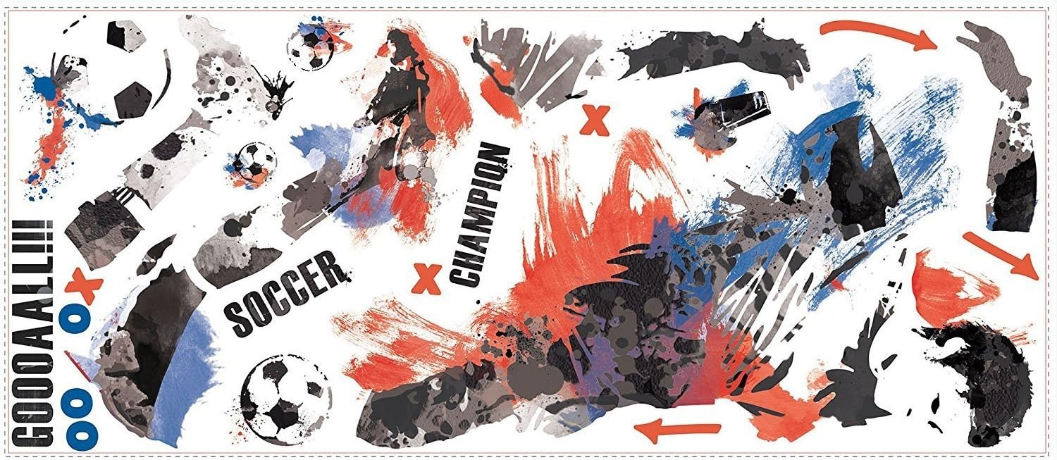 Soccer Champion Peel and Stick Wall Decals