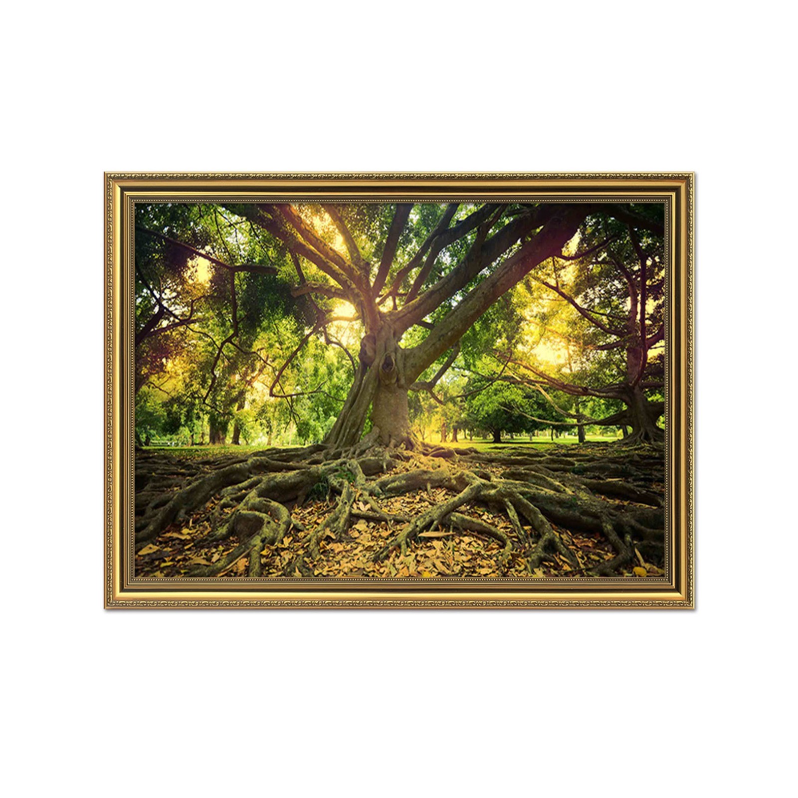 3D Tall Tree 4 Framed Poster Home Decor Print Painting Art AJ WALLPAPER