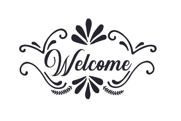 Welcome Sign for Doors Wall Decoration Signage Mirror Decal Décor Vinyl Sticker