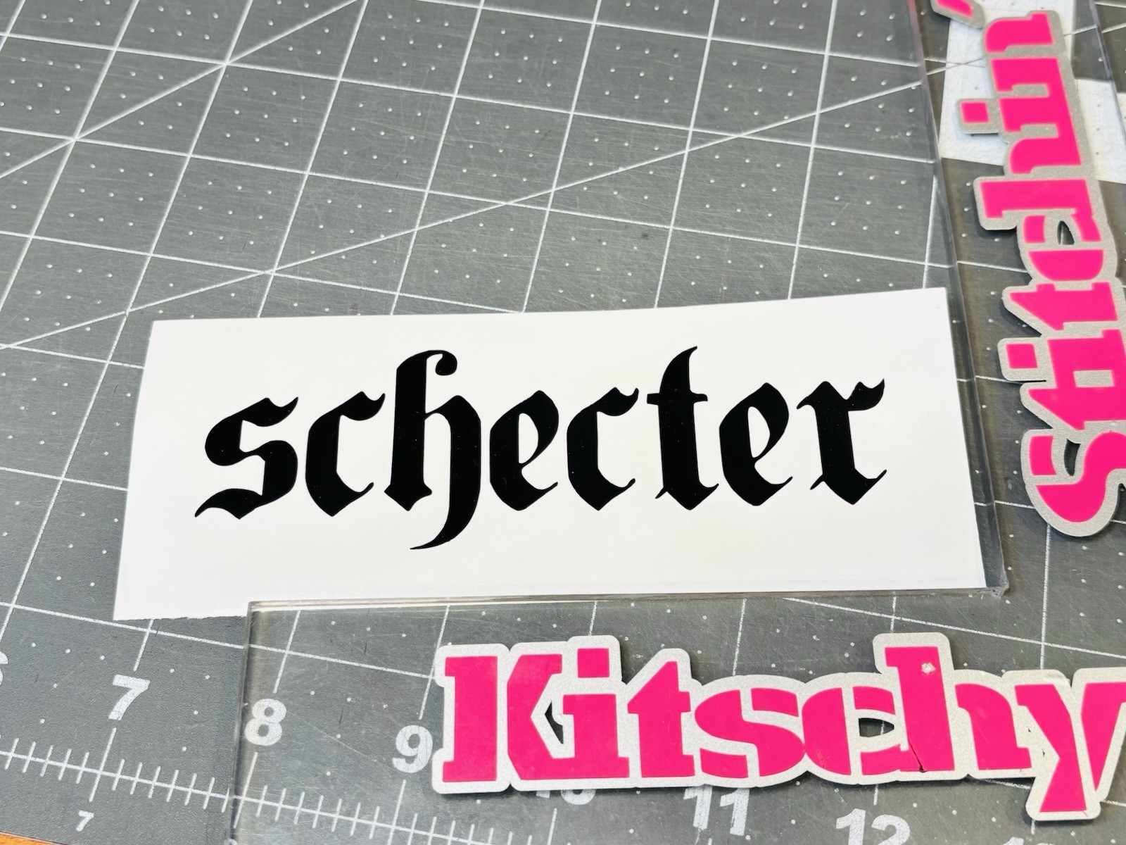 TWO SHURE Mics Die Cut Vinyl Decals Rock Music Pro Audio Gear Vocal Recording