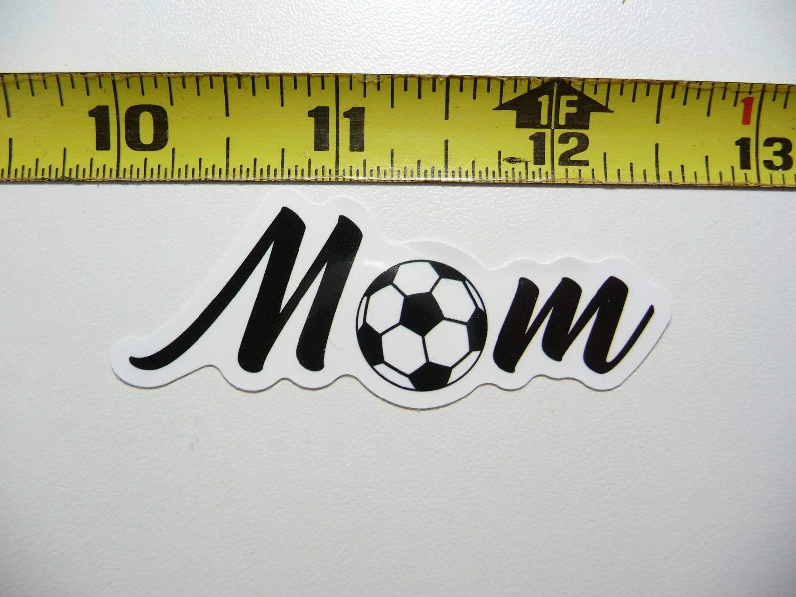 SOCCER MOM BALL SMALL STICKER DECAL SCHOOL GAME TEAM MATCH SPORTS FUNNY