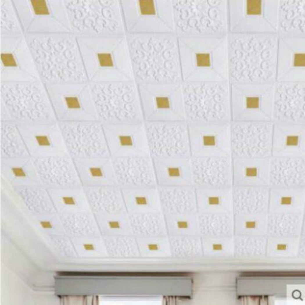 10pcs Waterproof and Removable Foam Wall Stickers Realistic Brick Look