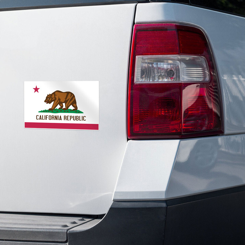 California State – Car Bumper Sticker Vinyl Art Decal
